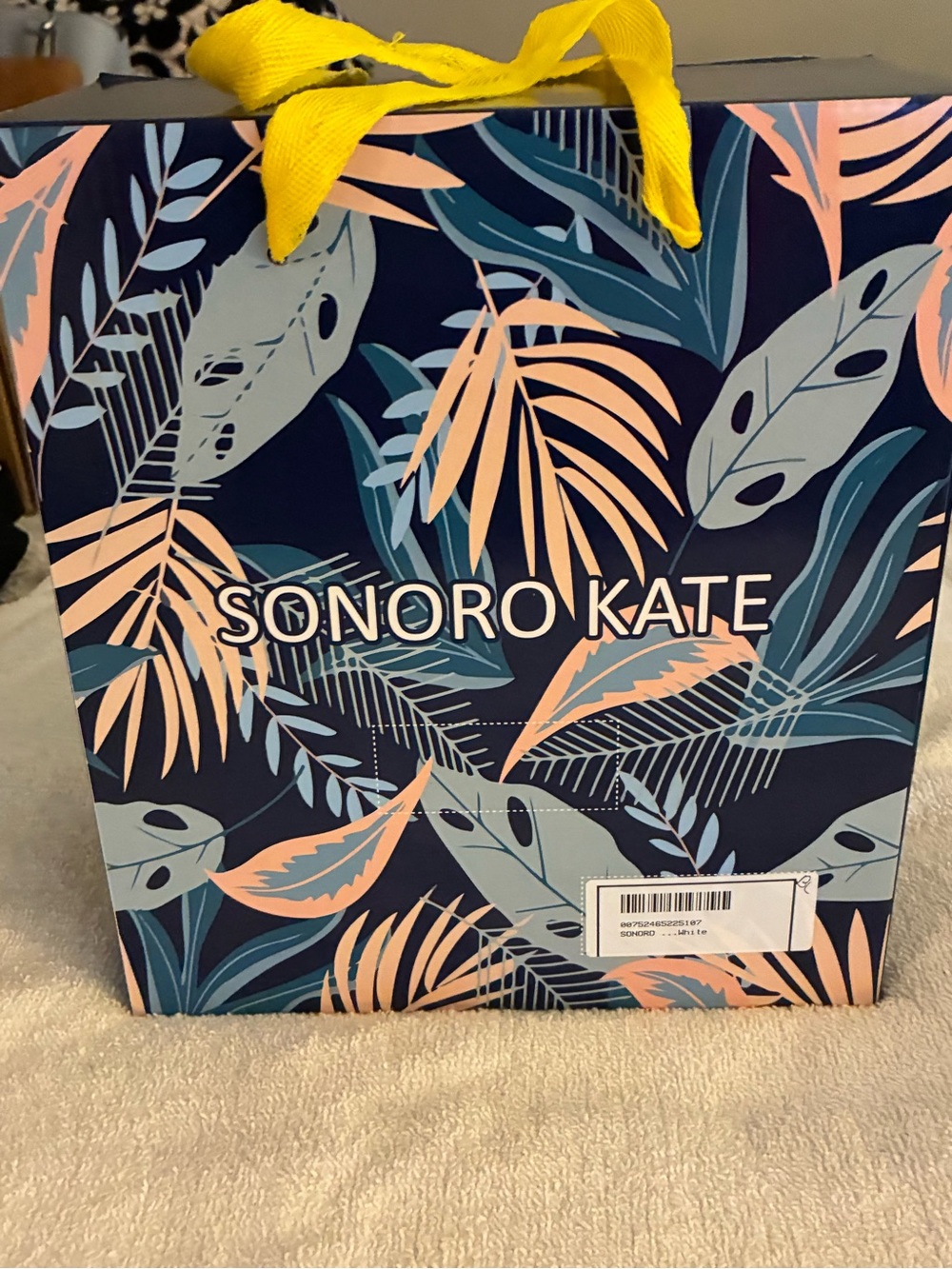 NIB Sonoro Kate King Bed Sheet Set Microfiber 1800 thread count luxury white